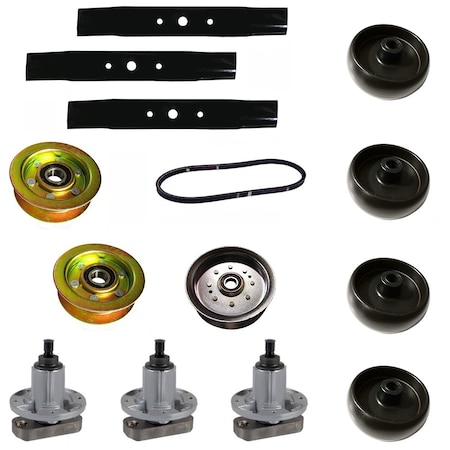 Aic Replacement Parts Deck Rebuild Kit Fits 48 Deck Cut L130 Lawn Mowers KT-LAB40-0001